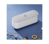 MáQuina de Limpieza UltrasóNica Recargable Limpiador de Lavado por VibracióN de Alta Frecuencia Joyas Gafas Cepillo Dentaduras Limpiador UV