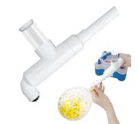 Máquina De Llenado De Globos - Herramienta De Bricolaje Para Rellenar Globos Para Lentejuelas, Confeti Y Polvo De Purpurina | Herramienta Expansora De Bomba De Aire Para Decoración De Bodas, Cumpleaño