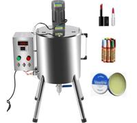 Máquina de llenado de lápiz labial, relleno de pasta mezcladora de calefacción de 15L/30L, temperatura ajustable de 0 a 300 °C, ideal para cremas y cosméticos