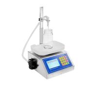 Máquina de llenado de líquido de membrana precisa con pantalla LCD, grado alimenticio, máquina de llenado de inducción cuantitativa inteligente con alta precisión para bebidas, salsa de soja, vinagre