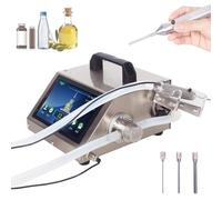 Máquina de llenado de líquidos, llenadora de botellas de 1 a 100 ml con contador integrado, adecuada para aceites esenciales, perfumes y gotas para los ojos, cuello de botella ≥2 mm