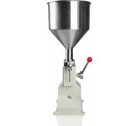 Máquina de llenado de líquidos, llenadora manual de botellas ajustable para cosméticos, adecuada para 5-50 ml, fácil de usar para proyectos de bricolaje y producción a pequeña escala