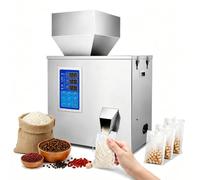 Máquina de llenado de partículas, máquina de llenado de Acero Inoxidable, para Frijoles, Semillas, Granos, té, Embalaje granular,1500g