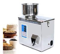 Máquina de llenado de polvo, máquina automática de llenado inteligente de gránulos 1-50 g con pantalla digital LCD, bolsa para botellas, dispensador de partículas para semillas de té, polvo, frijoles