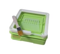 Máquina de llenado manual de cápsulas para 100 cápsulas, tamaño 00 cápsulas de gelatina, relleno de polvo para uso doméstico y producción de lotes pequeños