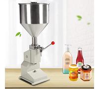 Máquina de llenado manual de líquidos de pasta de 5-50 ml/10-100 ml, llenadora de botellas ajustable A03 5-50 ml