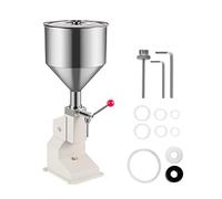 Máquina de llenado manual para loción, crema cosmética, miel, pasta, líquido detergente, relleno de prensa manual, dispensación eficiente de pequeño volumen