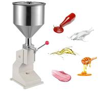 Máquina de llenado manual para miel, aceite y brillo de labios, dosificador de volumen ajustable para aplicaciones precisas de laboratorio y hogar