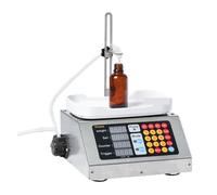 Máquina de llenado y pesaje de líquidos, bomba peristáltica semiautomática, llenadora de frascos pequeños, perfumes, líquidos orales, llenadora de viales ZS-M90s Para varios medios