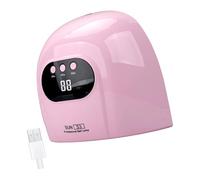 Máquina de luz de secado rápido para uñas, carcasa de ABS, lámpara de uñas USB, adecuada para principiantes, resultados profesionales, lámpara USB Unguis portátil para esmalte de gel