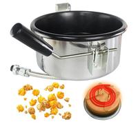 Máquina de maquetas de palomitas de maíz eléctrica 8oz Popper de palomitas de maíz de nostalgia anti-Corche con fácil operación para las noches de cine para la fiesta de la fiesta en casa