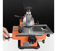 Máquina de marcado de placas de identificación - Impresora semiautomática de estampado de hojas para placa de metal/tarjeta de PVC - Rueda de caracteres de acero al cromo vanadio endurecido, 3 mm
