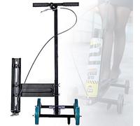 Máquina de marcado manual de línea de rueda con ajuste de ancho y ángulo de arco para escuela, campo deportivo, marcado de fábrica