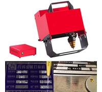 Máquina de marcado neumática portátil, máquina de rotulación de metales, máquina de grabado y marcado de metales para códigos VIN y números de chasis,Non-TouchScreen-TypeD