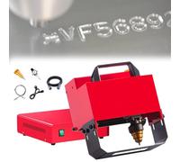 Máquina de marcado neumática portátil para metales, herramienta de grabado por micropuntos manual, ideal para componentes metálicos pesados en las industrias automotriz y de maquinaria.(D)