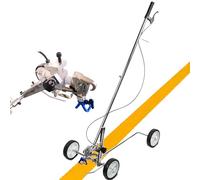 Máquina de Marcado Vial,Marcador de Líneas Manual Eficiente,Carro de Pintura en Frío para Dibujar Líneas,Ideal para Pistas de Aterrizaje,Espacios de Estacionamiento y Señalizaciones Viales