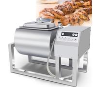 Máquina de marinada profesional - 18 L, marinada de carne y verduras, 3 velocidades, rotación bidireccional, temporizador de 1 a 99 minutos
