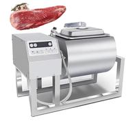 Máquina de marinado al vacío de acero inoxidable, máquina de marinado al vacío tipo tambor, para carne de res, cerdo, cordero, pollo, verduras, mariscos, cecina, salchichas, tocino