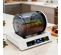 Máquina de marinar al vacío para carne y verduras, pantalla LCD, capacidad de 5 litros, ajuste de temporizador para marinar carne de res, cerdo, cordero, pollo