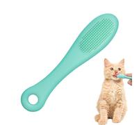 Máquina de matorrales para gatos para barbilla, cepillo de dedo de gato | Kinscrubber suave de silicona - Anti -Slip Limpieza Brush Finger Multificonction Pet Supplies para gatos