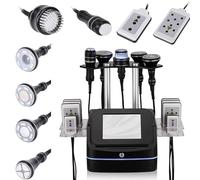 MáQuina De Modelado Corporal 7 En 1, MáQuina De CavitacióN 40k, EliminacióN De Celulitis, Rf Multipolar, VacíO, Microcorriente, Fotones, Masajeador De Contorno Corporal, Equipo De Belleza Para Spa.