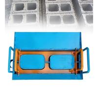 Máquina de moldeo manual de bloques de hormigón con vibración, herramienta de formación rápida para proyectos de construcción de bricolaje, fabricante de ladrillos duradero para una producción