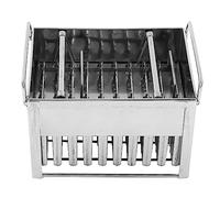 Máquina de moldes para paletas de hielo de acero inoxidable, herramienta duradera para hacer gelatina para el hogar, 40 Uds.