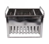 Máquina de moldes para paletas de hielo Máquina para hacer helados comercial de acero inoxidable Molde para golosinas congeladas para uso doméstico y comercial Juego de 30 piezas