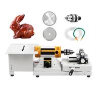 Máquina de Molienda de Pulido de Piedras Preciosas, 800-12000R/min, Pulidor de Amortiguación de Joyas de Roca, Máquina de Pulido de Gemas Facetadas con Bricolaje, Para Cortar, Grabar, Grabar Standard