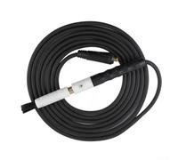 Máquina de molienda y limpieza de mano de soldadura de gas con tubo de 3 metros, piezas reemplazables individuales para un tratamiento duradero de cuentas de soldadura (rosca interna M8)