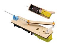 Máquina De Movimiento Lineal Alternativo De Varillaje - Modelo De Visualiza | Enlace alternativo educativo, demostrador del mecanismo de enlace alternativo para la enseñanza escolar