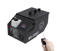 Máquina de niebla, 1200 W, máquina de niebla con mando a distancia inalámbrico, máquina de niebla baja, manual, control por cable, control remoto, DMX, cubierta de humo 80-100㎡