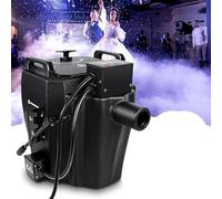 Máquina de niebla de hielo seco, máquina de niebla baja de 6000 W para eventos y bodas, máquina de chorro de hielo seco con boquilla