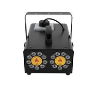 Máquina de niebla de inyección directa de doble cabeza, 1200 W, máquina de niebla para teatro, escenario, fiesta, DJ, espectáculo, bar, boda, Navidad, Halloween