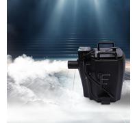Máquina de niebla de suelo con regulador de temperatura, máquina de humo de Halloween, 10 l, capacidad de agua, 150 m²/1614 ft², área de detección para DJ, discoteca, fiesta, boda, Navidad