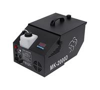 Máquina de niebla de suelo de 1200 W con 4 métodos de control, máquina de niebla con mando a distancia para bodas, pequeños conciertos y eventos de escenarios y celebraciones