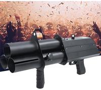 Máquina De Niebla Máquina De Niebla De Co2 Lanzador De Confeti Eléctrico, Chorro De Papel Inalámbrico De Mano para Discoteca/Dj/Reunión Familiar/Etapa De Celebración Navideña Máquina De Nieb
