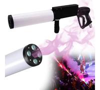 Máquina De Niebla Máquina De Niebla De Co2 Led Co2 Atmósfera De Escenario De Mano Pistola De Humo-Distancia De Pulverización 26-32 Pies, con Máquina De Niebla De Escenario De Manguera Extend