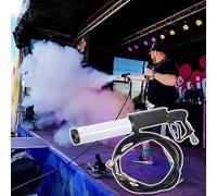 Máquina de niebla Máquina de niebla de CO2 Pistola de niebla de CO2 de mano con luces LED, Cañón de pulverización de CO2 Máquina de humo con efectos de DJ para conciertos, fiestas, bares, cl