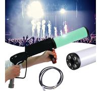 Máquina De Niebla Pistola De Humo De Atmósfera Portátil, Máquina De Humo De Co2 con Luces Led para Discotecas/Festivales De Música Máquina De Humo De Co2