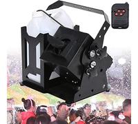 Máquina de nieve de 1000 W/1500 W, máquina profesional para crear copos de nieve para DJ, fiestas, escenarios, exteriores e interiores, con controlador, ideal para efectos de escenario, Navidad, bod