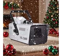 MáQuina De Nieve Para Fiestas - MáQuina Para Hacer Nieve De 1500W - Hasta 4.8 Metros De Nieve Casi InstantáNea - Decoraciones NavideñAs Para Interiores Y Exteriores -Con Control Remoto/Con Cable
