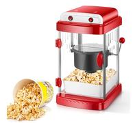 Máquina de Palomitas 85oz, Pochoclera Eléctrica Automática Completa, Fabricador de Palomitas de Aire Caliente de Alta Producción para Cine en Casa y Fiestas
