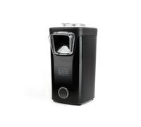 Black & Decker Máquina de Palomitas BXPC1100E 1100W Aire Caliente Sin Aceite Tapa Transparente Negra