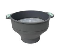 Máquina de palomitas de maíz para microondas, 9,76 pulgadas, plegable, máquina de palomitas de maíz de aire caliente, sin , bandeja plegable para aperitivos, uso para noches de cine y