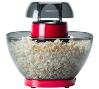 Cecotec Máquina de Palomitas Eléctrica Fun&Taste P'Corn Easy. Palomitero, 1200 W, Sistema de Inyección de Aire, Tazón Extraíble, Tapa Antiadherente y Extraíble, Diseño Compacto