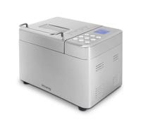 H.Koenig BAKE440 Máquina de pan, 15 Programas, 3 Tamaños de pan, Hasta 1kg de pan, Función de inicio retardado/calentamiento, Dispensador de cereales, Bol antiadherente extraíble, Pantalla LCD, 600W