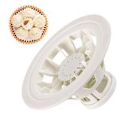Máquina de panecillos, molde para panecillos, dispositivo de cocina manual | Máquina para hacer albóndigas de 7 pulgadas para preparar comidas en casa, panadería, restaurante, para niños