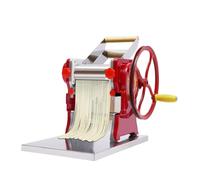 Máquina de pasta de máquina de pasta, fabricación de acero inoxidable manivela ramen noodle maker máquina pasta máquina multifuncional para la fabricación de lasaña espaguetis, linguina, espaguetis
