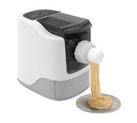 Máquina de pasta eléctrica con 13 moldes y forma de albóndigas, máquina automática de pasta de 260 W, motor de cobre completo, capacidad de 500 g, máquina compacta para pasta fresca y dumplings, color